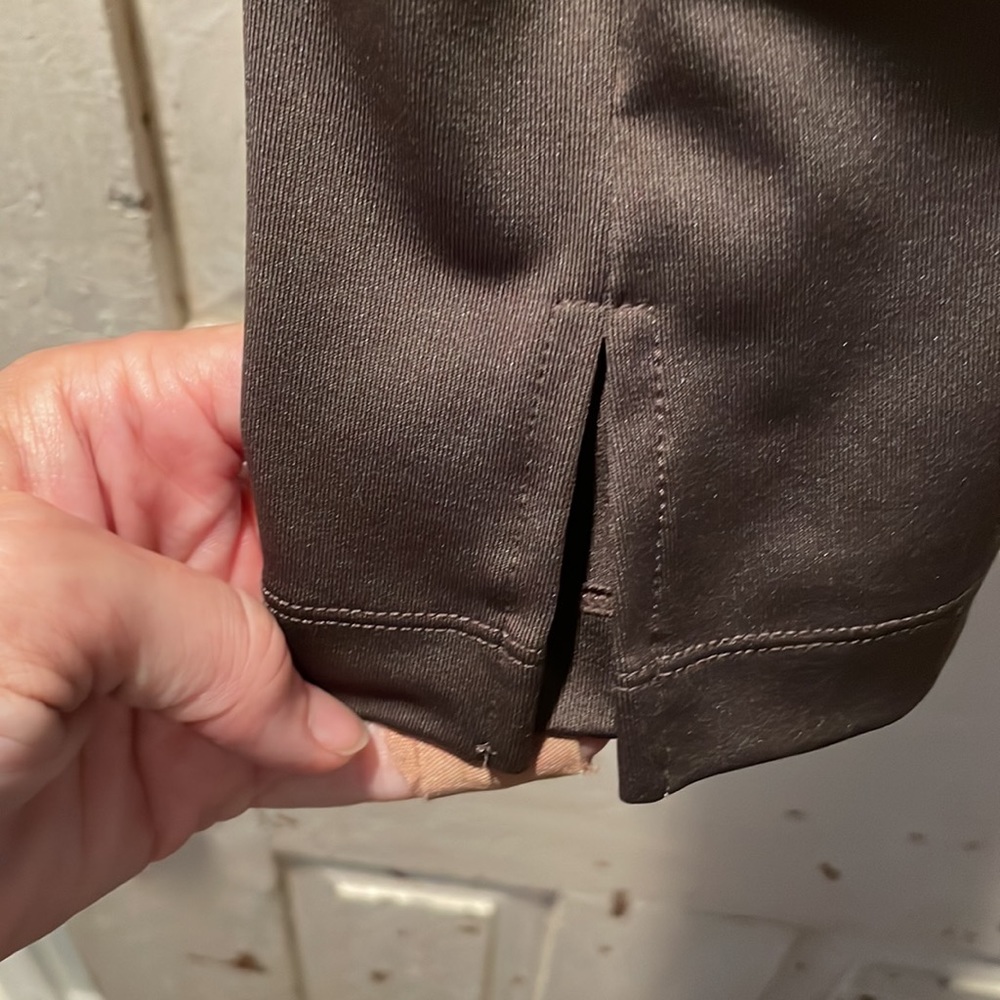 Athleta spandex taupe/gray/ brown dress - Picture 4 of 8